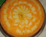 A picture of step 12 of Orange marbal cake.
