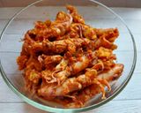 Foto langkah ke 5 dari resep Balado Cumi Asin Tempe.