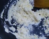 A picture of step 2 of Til suji almond barfi.