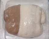 Foto langkah ke 9 dari resep Choco Swirl Sourdough Bread (Open Bake Method).