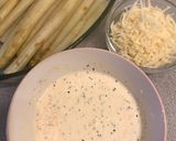 Sajtos-tejfölös spárga recept fázis 4 fotója