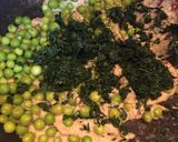 A picture of step 6 of Methi Matar Malai.