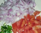 A picture of step 2 of Instant Boondi Chaat.