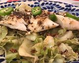 Foto del paso 9 de la receta: Filete de tilapia con col escalfada. 100% libre de grasa