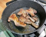 A picture of step 9 of Pineapple-Glazed Lamb Chops.