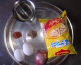 எக் மேகி (Egg maggie recipe in tamil) ரெசிபி ஸ்டேப் 1 புகைப்படம்