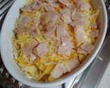 Foto del paso 7 de la receta: Patatas fritas con queso y pavo al horno