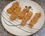 A picture of step 13 of Chicken tandoori tikka boti in frying pan.