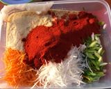 Foto langkah ke 5 dari resep Tongbaechu Kimchi (Kimchi Sawi Putih) - Resep tanpa Udang Fermentasi.