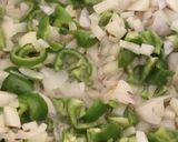 A picture of step 2 of Italian Indian Pasta.