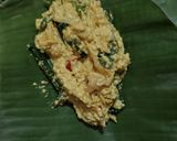 Foto langkah ke 6 dari resep Pepes Tahu Jamur Daun Kemangi.