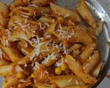 A picture of step 10 of Red Sauce Pasta.