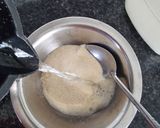 A picture of step 1 of Potato masala puri.
