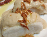 Foto del paso 8 de la receta: Merluza al vapor con crema de calçots. Receta 5*