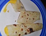 A picture of step 2 of Cheese roll.