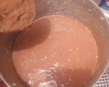 A picture of step 3 of Simple chocolate cake using a gas cooker.