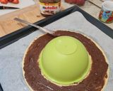 Epres-nutellás linzerkoszorú🍓 recept fázis 4 fotója