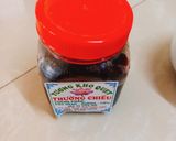 Hình bước làm 1 của món Ba rọi kho khô (món chay)