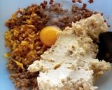 Foto del paso 4 de la receta: Hamburguesas "chickpeas soy egg"🤭