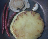 Foto del paso 1 de la receta: Filete de Cazón en salsa de piña con brócoli gratinado