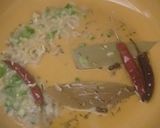 A picture of step 3 of Cholar dal.