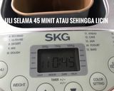 Gambar langkah 4 resipi Burger Ayam.