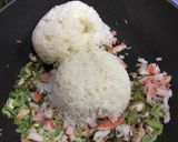 A picture of step 5 of Japanese Fried Rice.