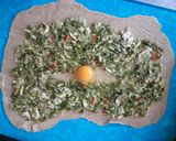 Foto del paso 5 de la receta: Tarta integral, acelga, zapallito y pollo