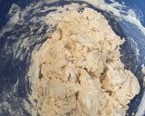 A picture of step 3 of Wolfgang Puck's Famous California Pizza Dough.