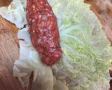Foto del paso 5 de la receta: Sarma de col repollo relleno de carne picada - recetas de mamá👩🏼