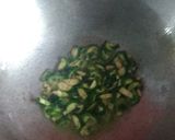 A picture of step 1 of Eggplant with bitter gourd Fry.