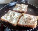 A picture of step 2 of Cheese garlic bread.