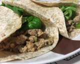 Foto del paso 4 de la receta: Fajitas de carne de cerdo y pollo