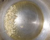 A picture of step 1 of Palak paneer.