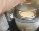 A picture of step 6 of Egg pudding (burnt suger!?).