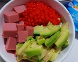 Foto langkah ke 4 dari resep Es Goyobod Red Velvet.