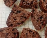 Foto langkah ke 21 dari resep Double Chocolate Sourdough Bread (74%).