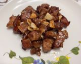 蒜香烤骰子豬（氣炸鍋料理）的食譜步驟4照片