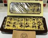 Streusel Banana Brownies langkah memasak 8 foto