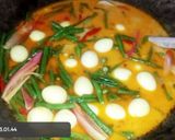 Foto langkah ke 6 dari resep Gulai Telur Puyuh Kacang Panjang.