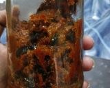 A picture of step 6 of Baingan ka aachar- Goanese Brinjal pickle.