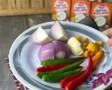 Gambar langkah 1 resipi Masak lemak cili api pucuk paku & udang.