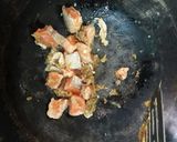 Foto langkah ke 3 dari resep MPASI 6+ Gulai Salmon Susu+kentang.
