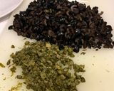 Foto del paso 3 de la receta: Espagueti con anchoa y olivas negras
