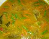 Foto langkah ke 4 dari resep Lontong Sayur | Gulai Daging sapi Tahu.