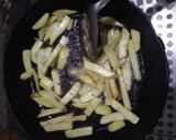A picture of step 1 of French fries.
