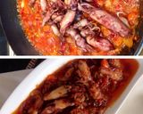 Foto langkah ke 3 dari resep Pedesan Cumi Asin Telur.