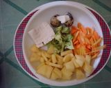Foto langkah ke 1 dari resep Mpasi 6m+ (Kentang Brokoli).