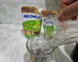 Foto langkah ke 5 dari resep Nangka chia seed matcha latte💚💛.