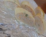 Foto langkah ke 8 dari resep Rolade ayam wortel (frozen food).